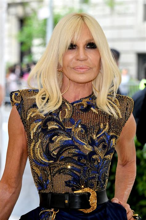 donatella versace hair.